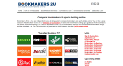 Desktop Screenshot of bookmakers2u.com